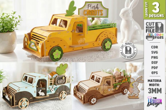 3D Easter Truck Laser Cut Spring Amp Brand Review
