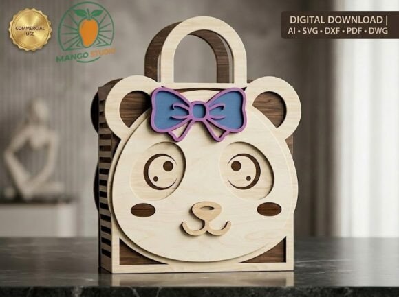 3D Layered Panda Gift Box Laser Cut: A Designer’s Packaging Review