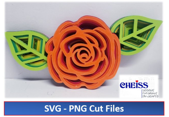 3D Rose Layered Mandala: 3D SVG Shapes Review