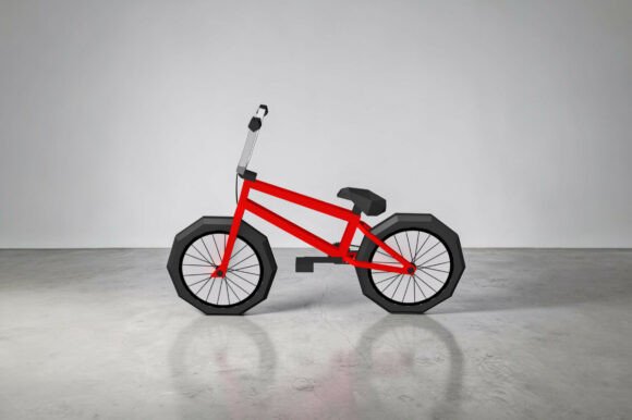Bicycle - 3d Papercraft: A Designer’s Review of This 3D SVG Objects Asset