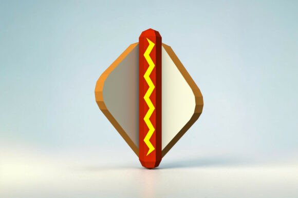 Folded Bread Slice - 3d Papercraft: A 3D SVG Shapes Review