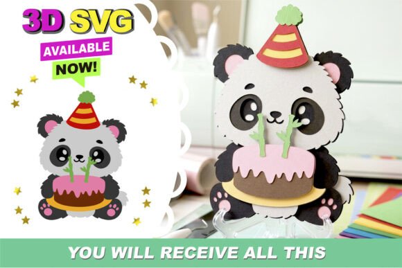 Panda Day Party 3D SVG: A Designer’s Review for Birthdays
