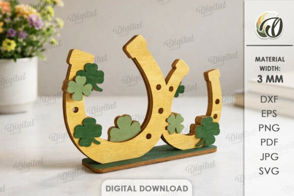 Review: 3D Lucky Shamrock Decor Laser Cut