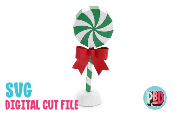 Spearmint Lolli 3D Papercraft: A 3D SVG Christmas Asset Review