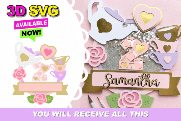 Whimsical Tea Party 3D Cake Topper: A Brand Designer’s Review